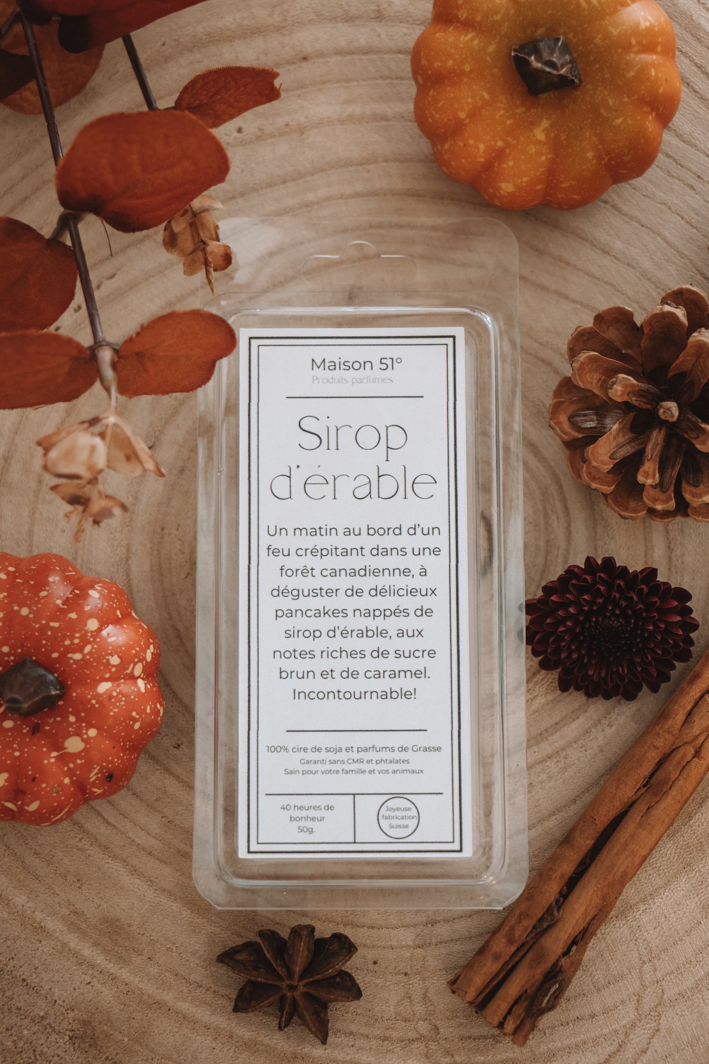Palet fondant - Sirop d'érable