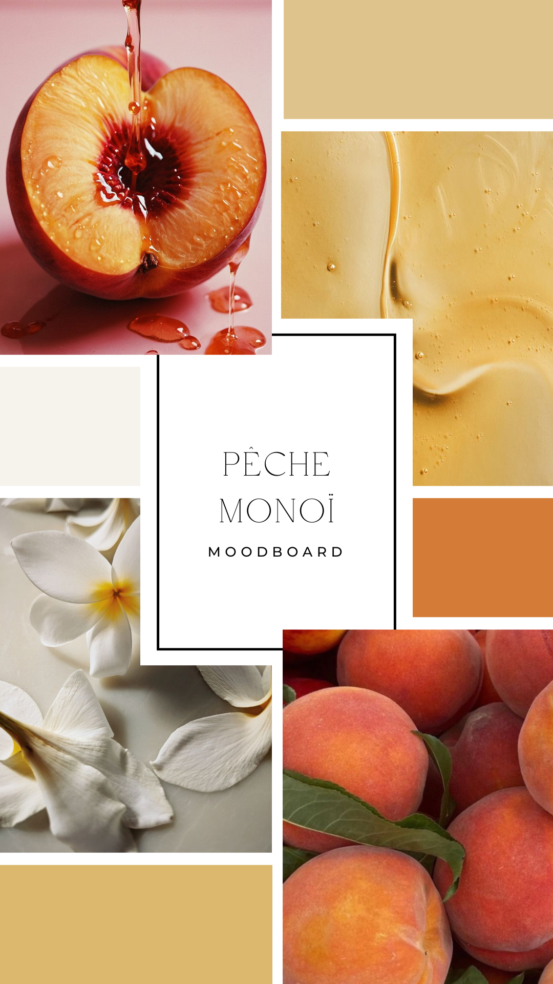 Palet fondant - Pêche & monoï