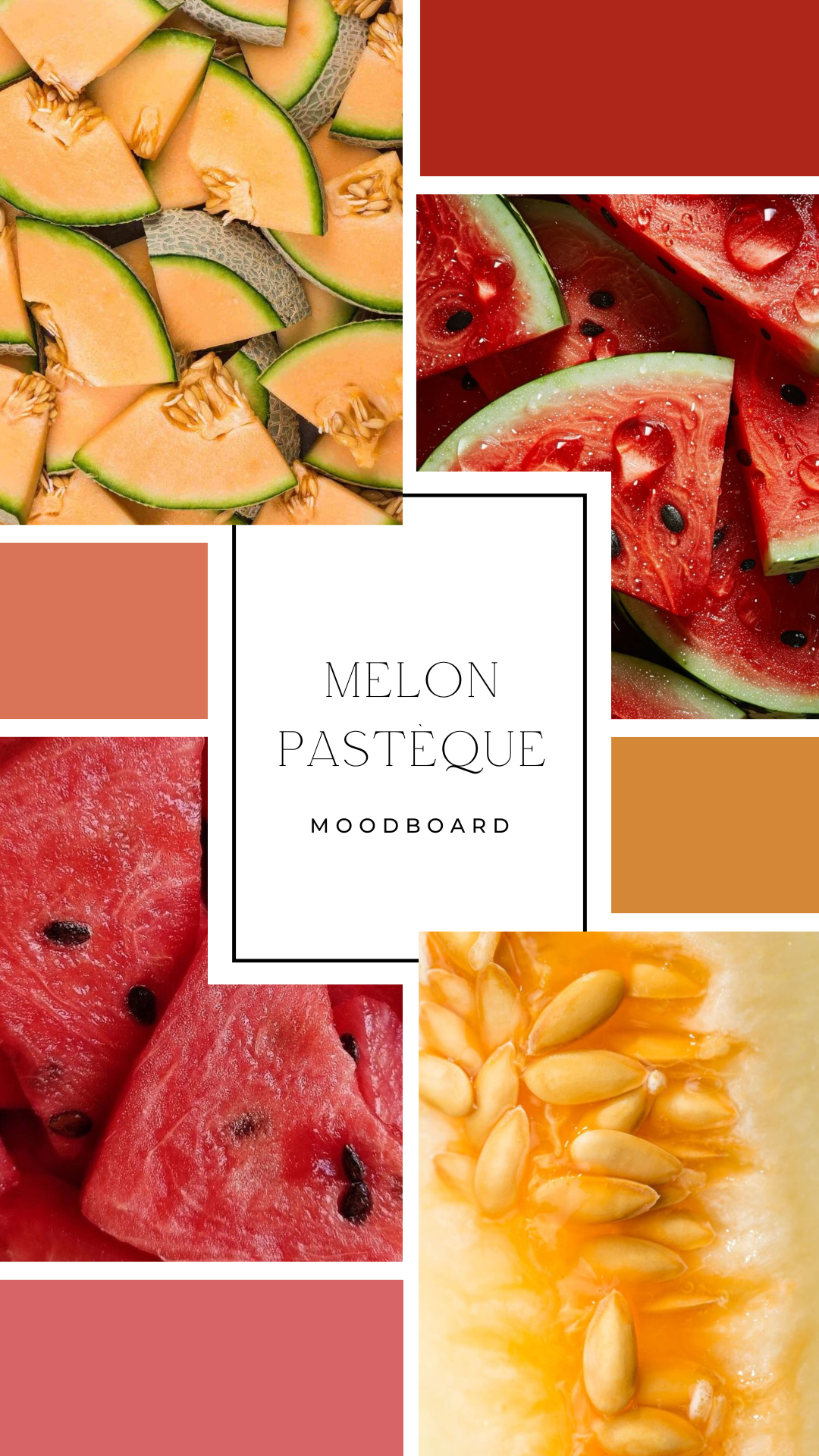 Palet fondant - Melon & pastèque