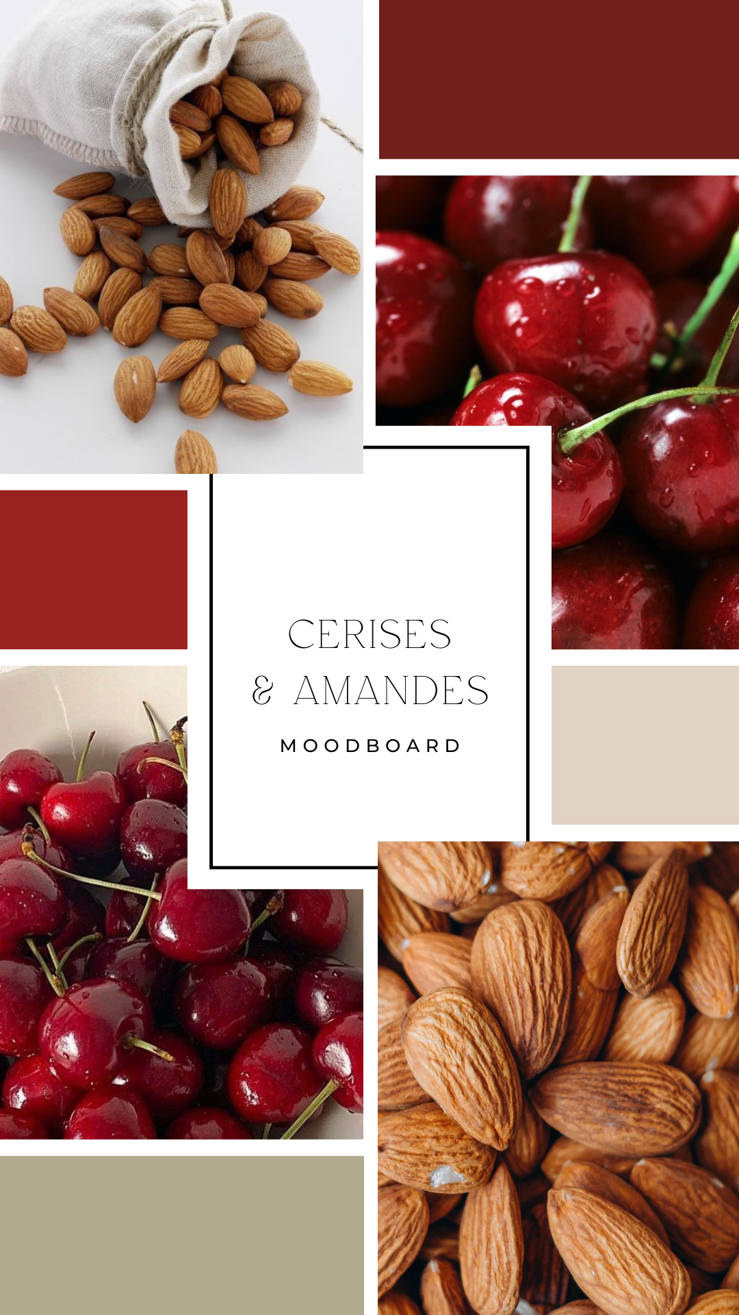 Palet fondant - Cerises & amandes