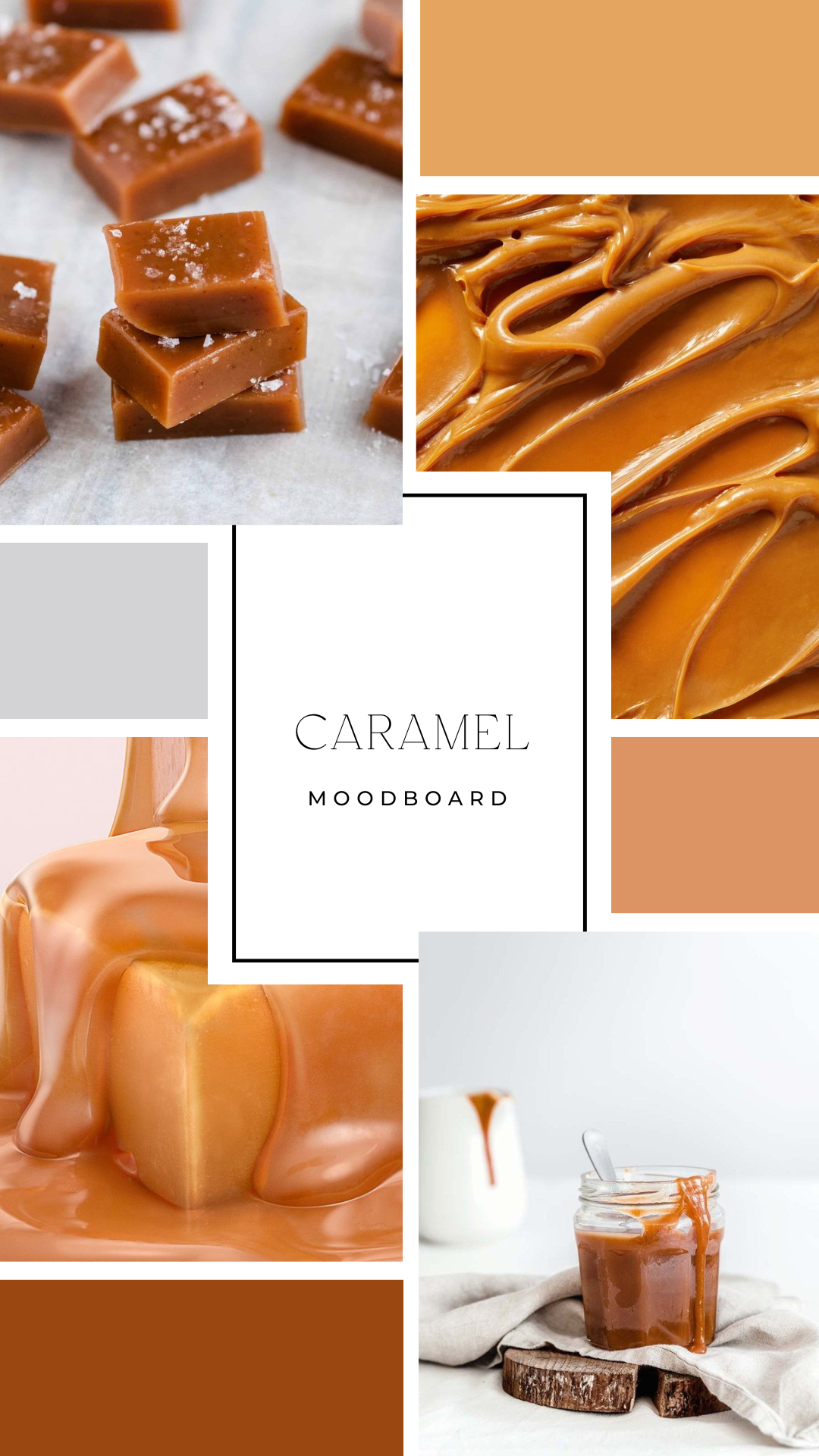 Palet fondant - Caramel
