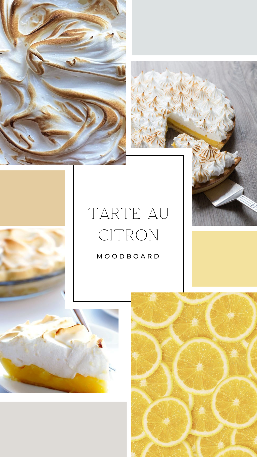 Palet fondant - Tarte au citron