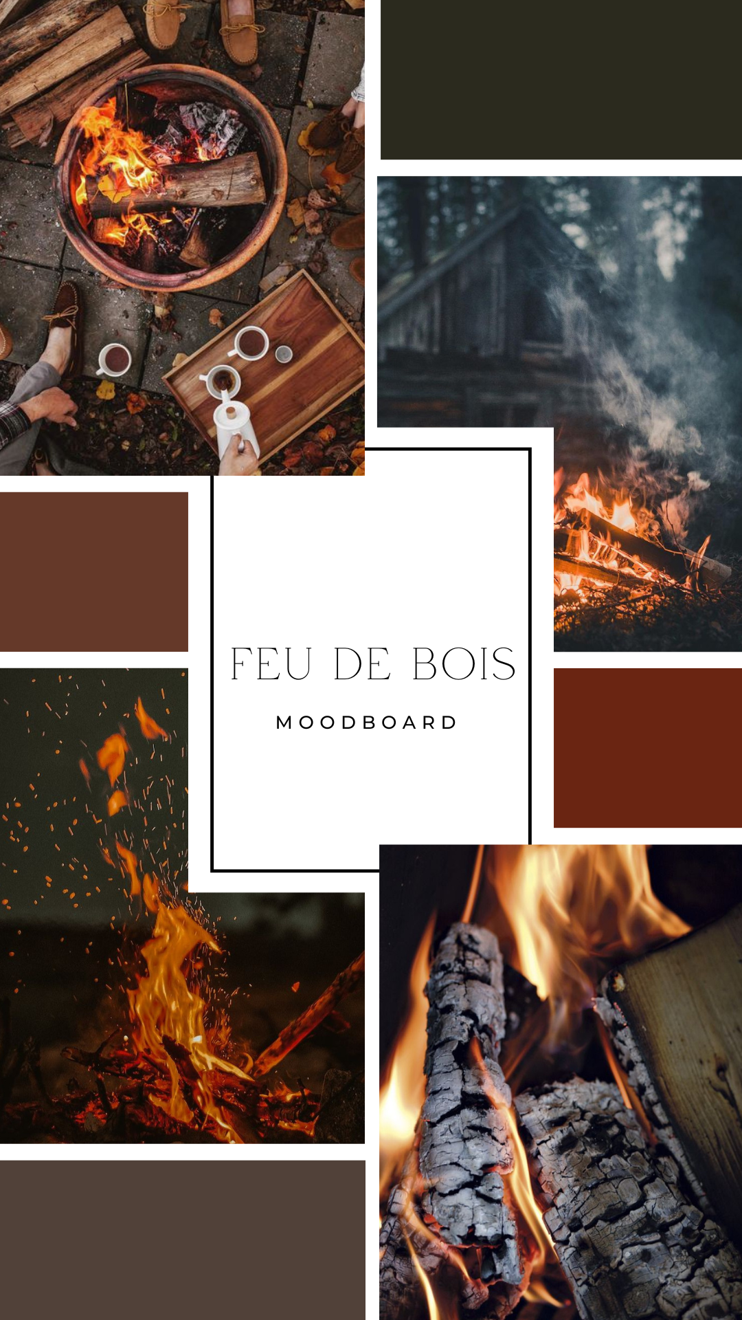Palet fondant - Feu de bois