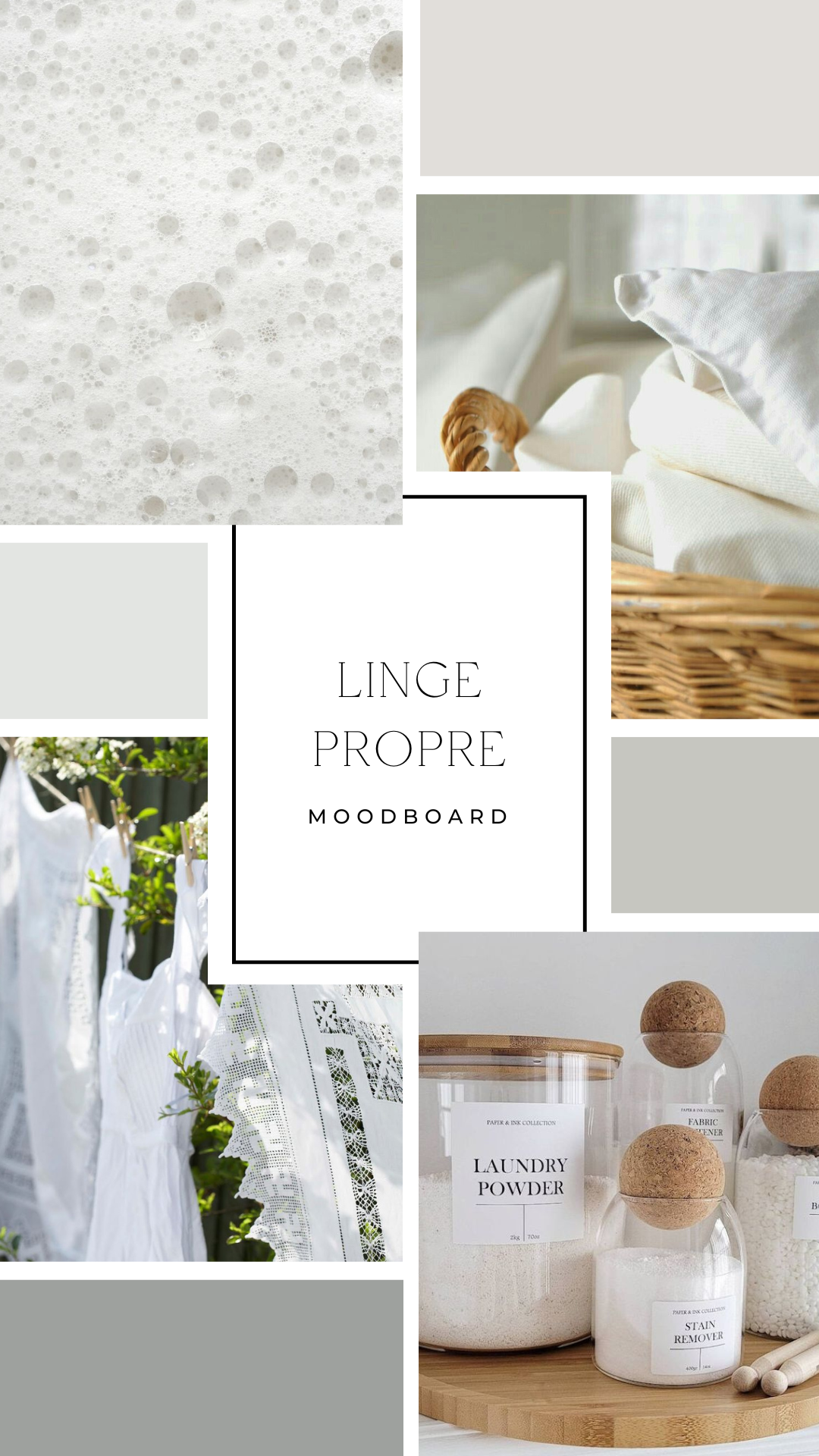 Poudre pour aspirateur - Linge propre
