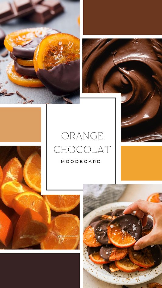 Palet fondant - Orangettes au chocolat