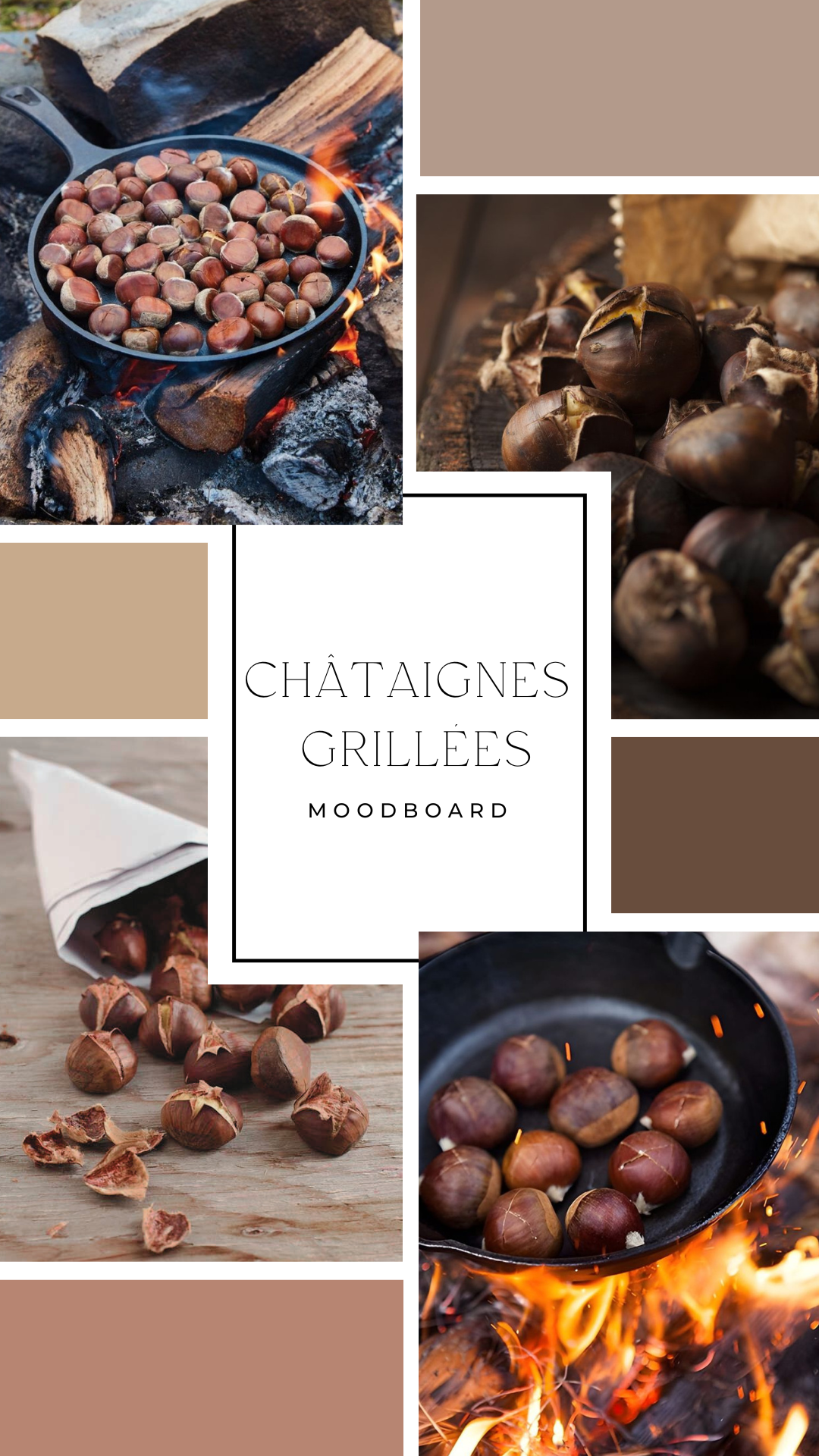 Palet fondant - Châtaignes grillées