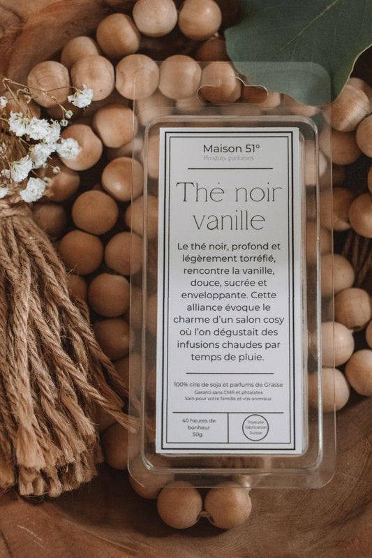 Palet fondant - Thé noir vanille