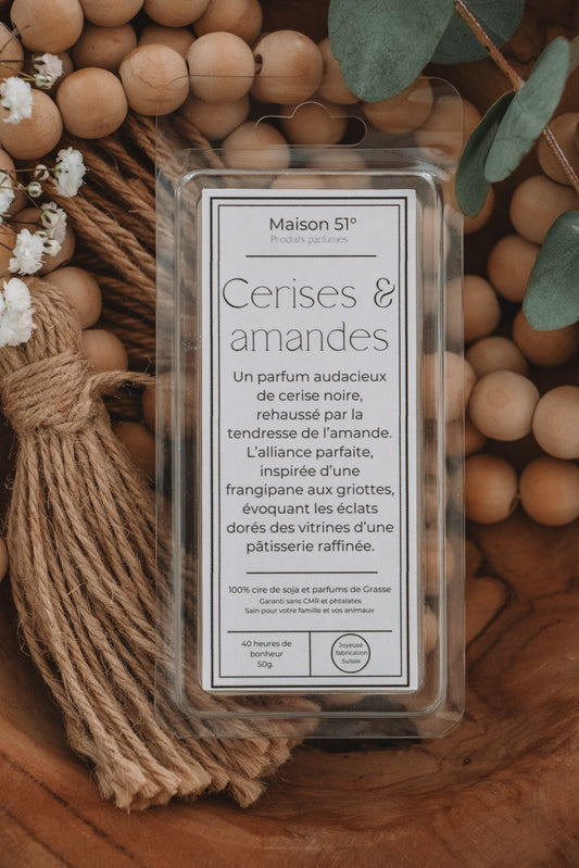 Palet fondant - Cerises & amandes