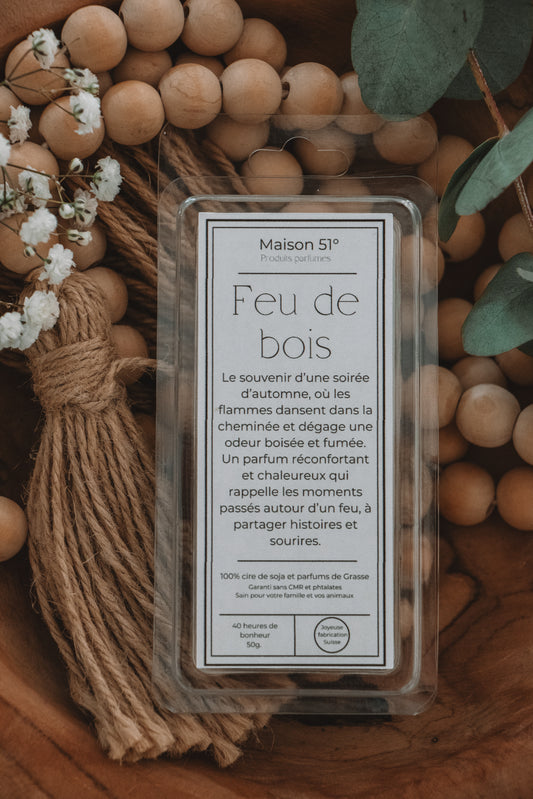 Palet fondant - Feu de bois