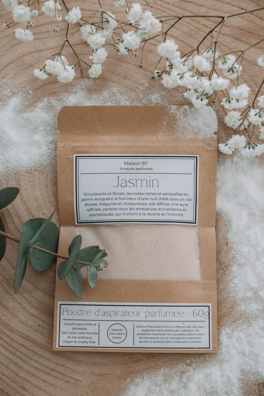 Poudre pour aspirateur - Jasmin