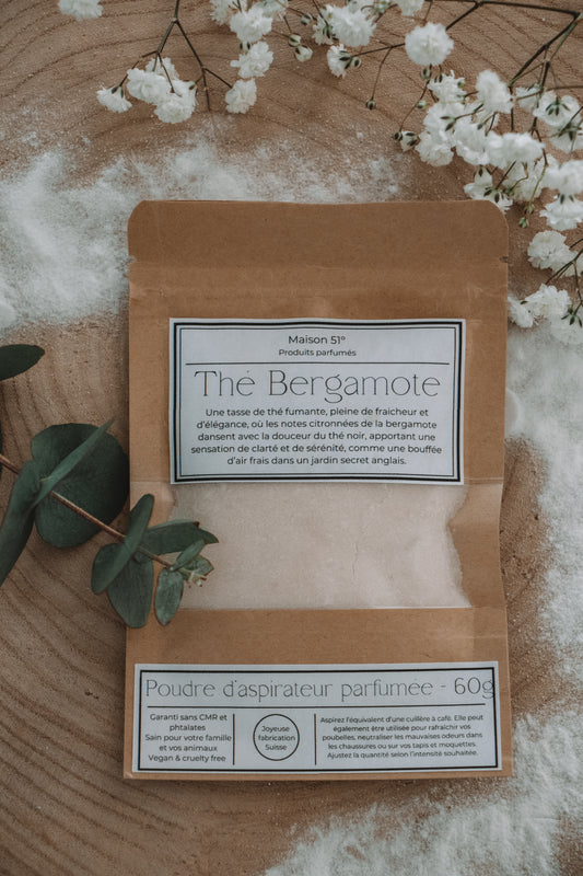 Poudre pour aspirateur - Thé Bergamote