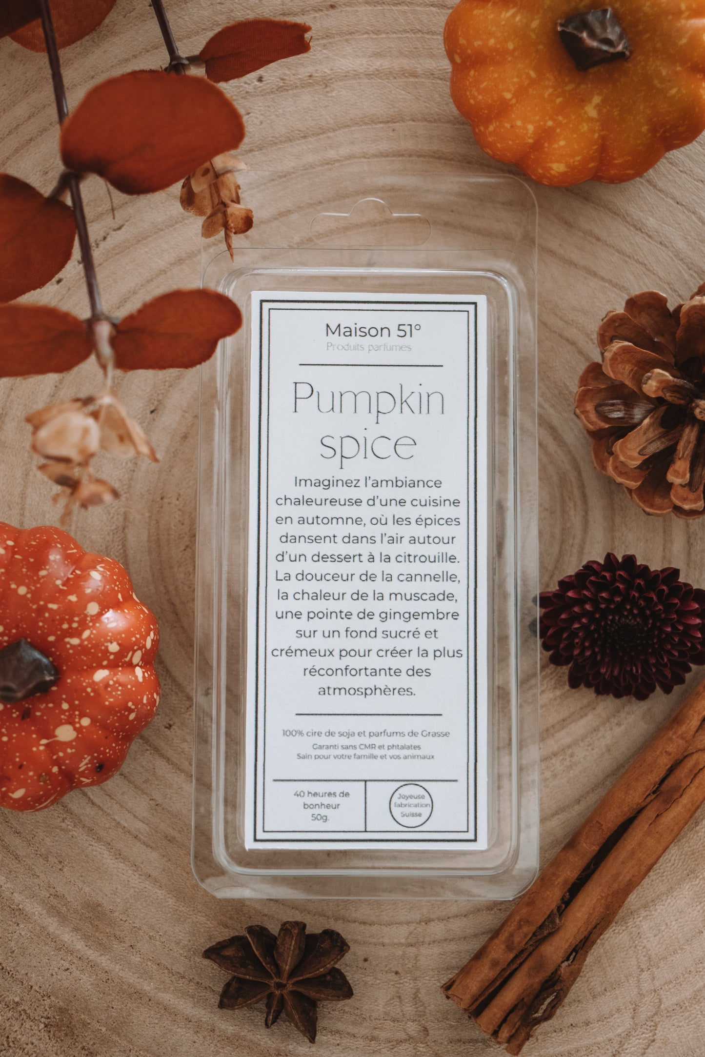 Palet fondant - Pumpkin spice