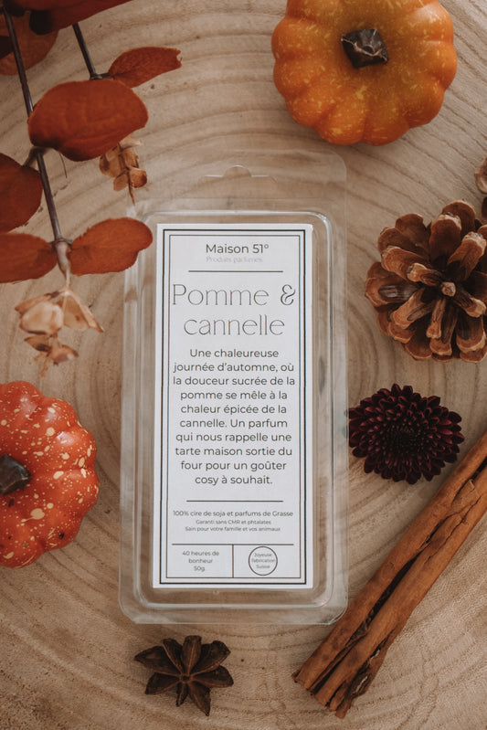 Palet fondant - Pomme & cannelle