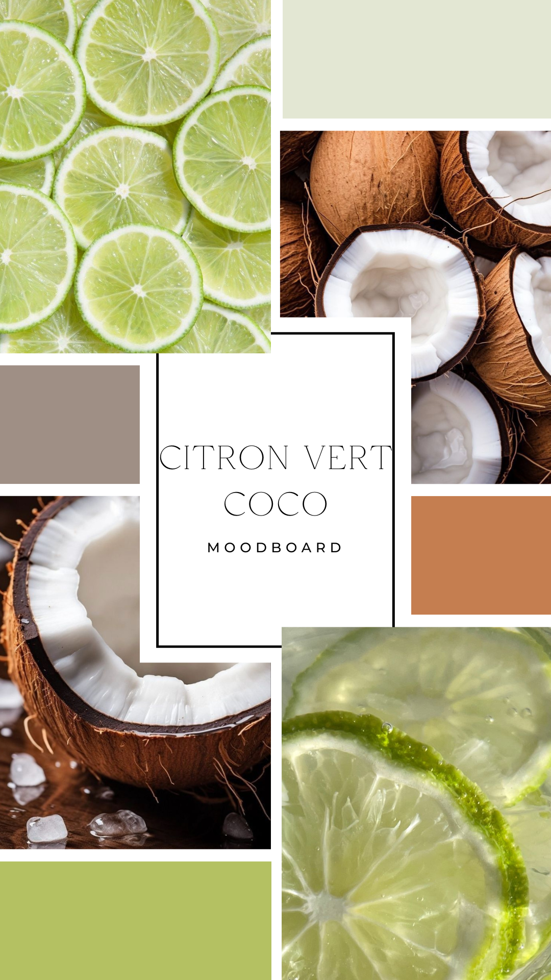 Palet fondant - Coco & citron vert