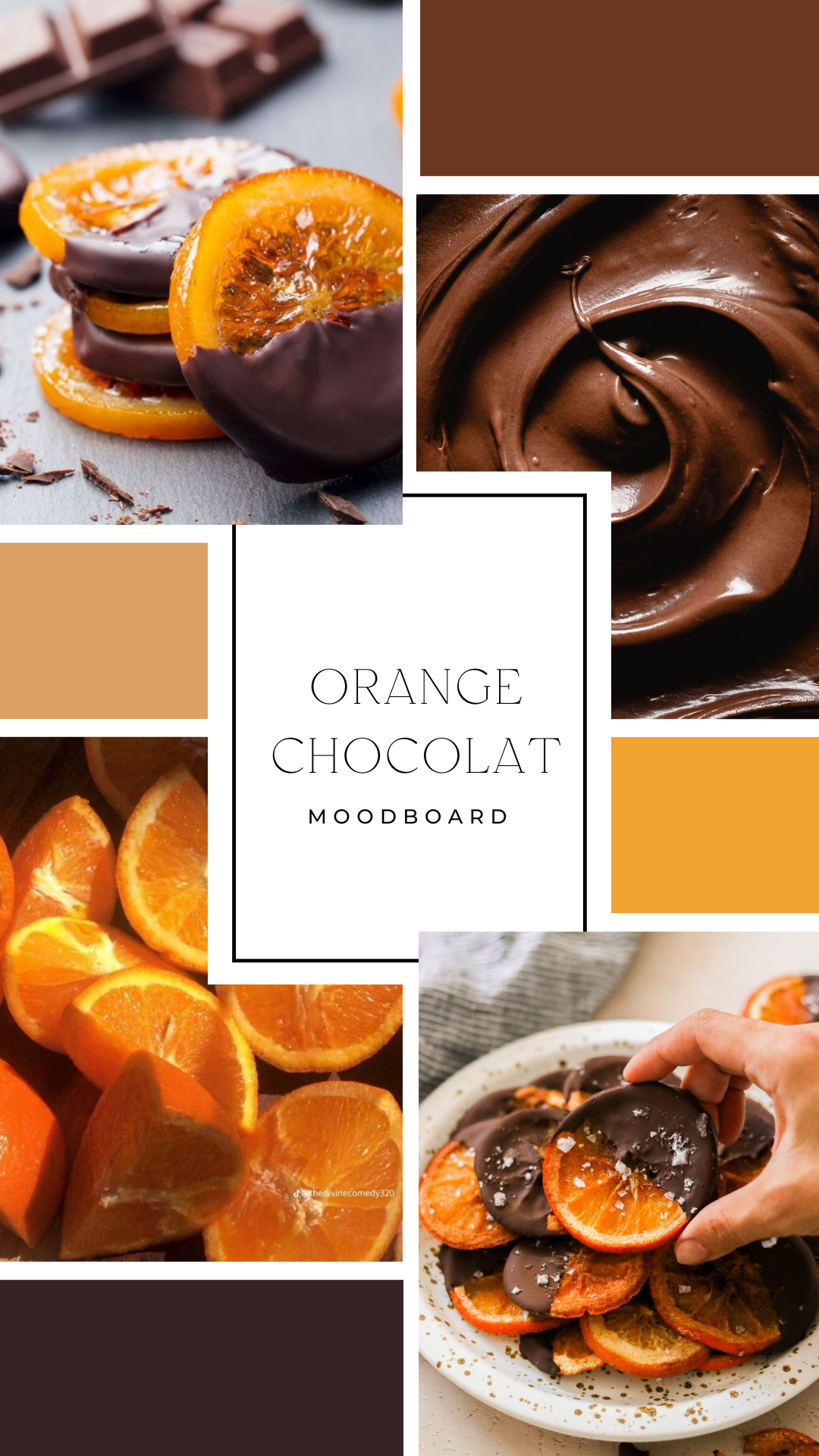Palet fondant - Orangettes au chocolat