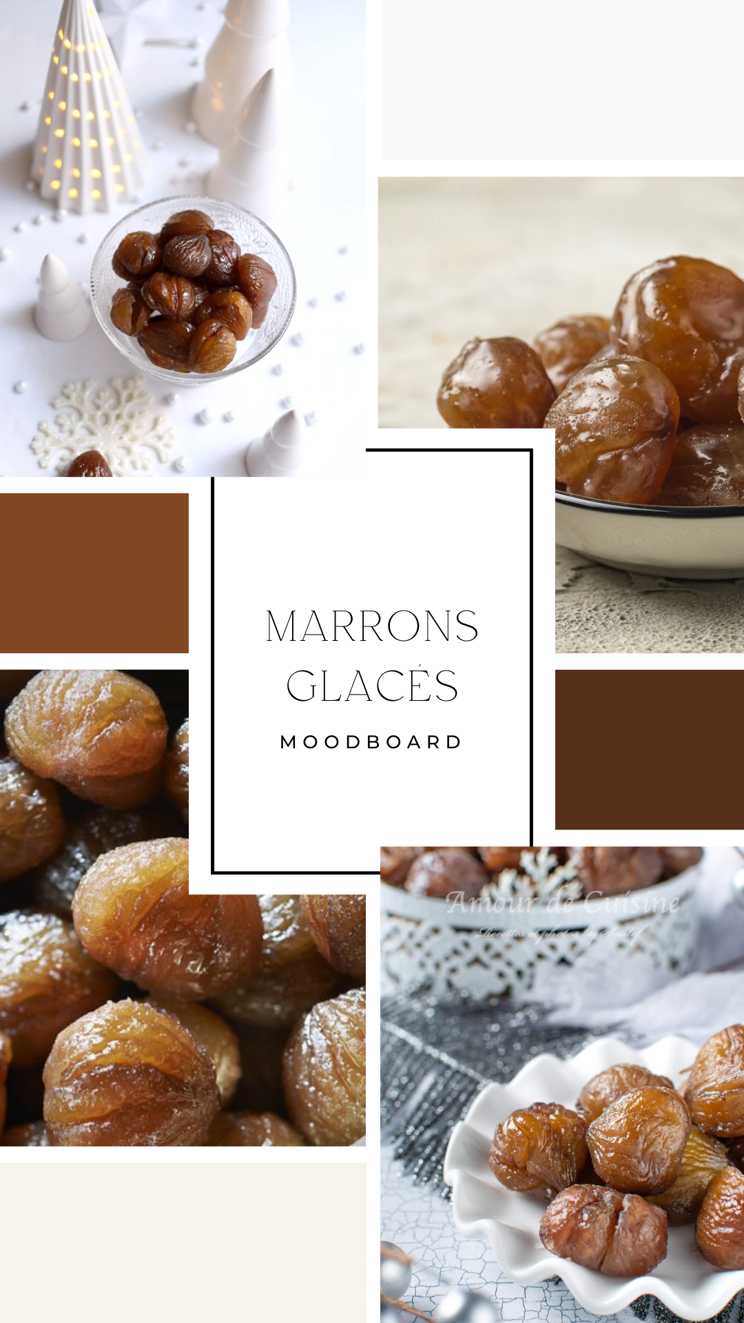 Palet fondant - Marrons glacés