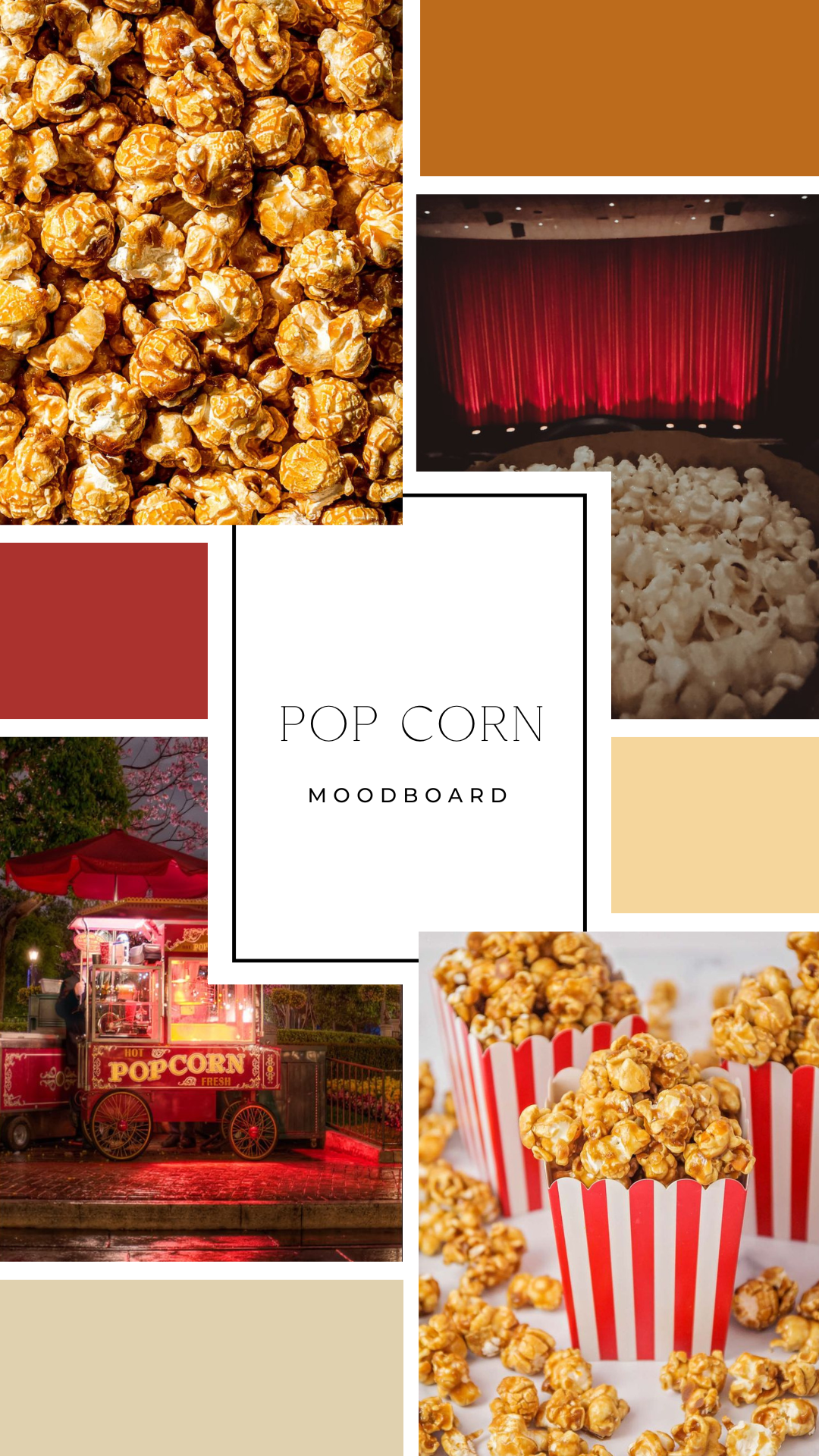 Palet fondant - Popcorn