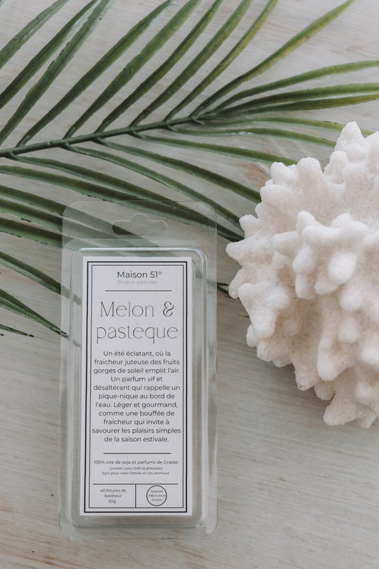 Palet fondant - Melon & pastèque