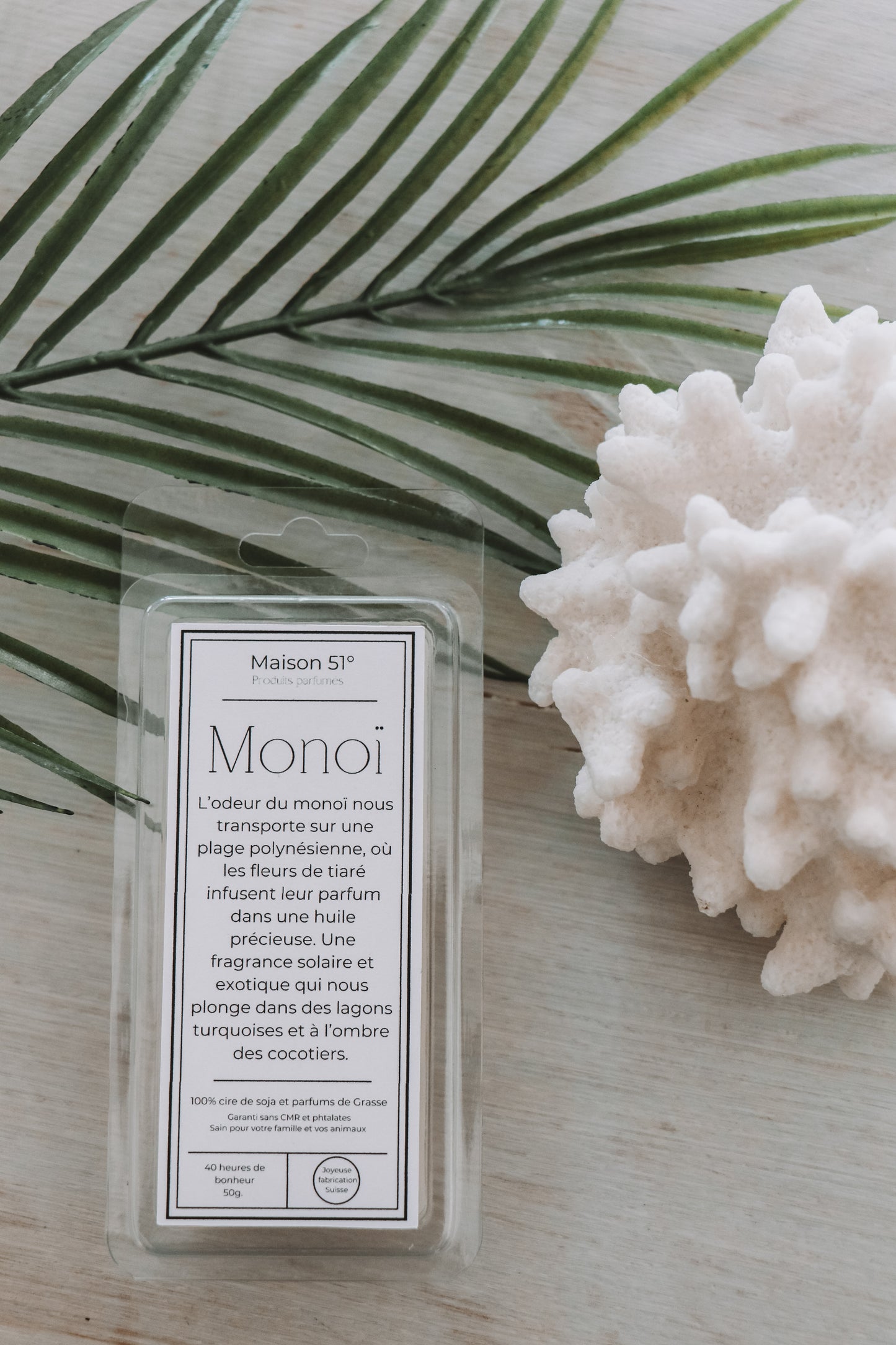 Palet fondant - Monoï