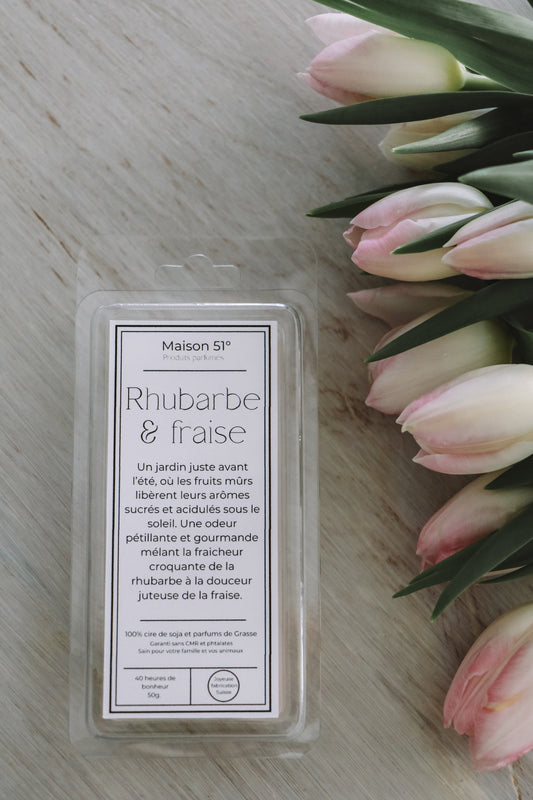 Palet fondant - Rhubarbe & fraise