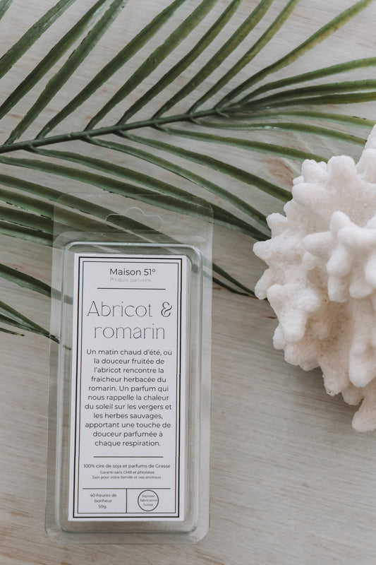 Palet fondant - Abricot & romarin