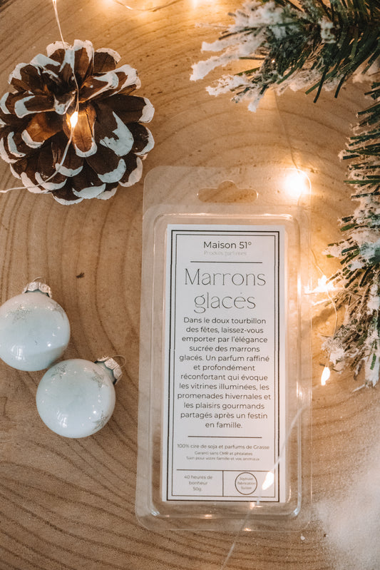 Palet fondant - Marrons glacés